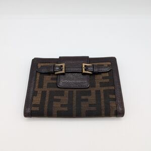 ⚜️Vintage Fendi Zucca Canvas Wallet | Authentic Designer Monogram⚜️
